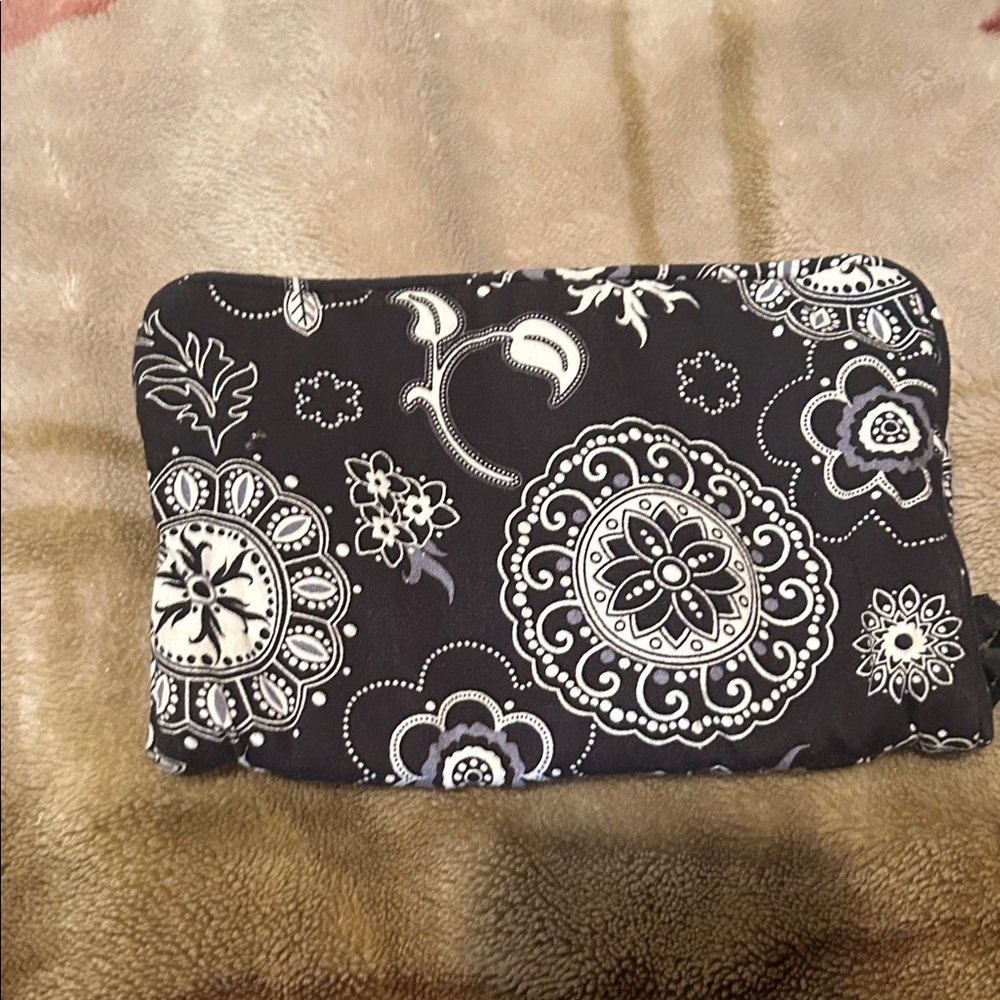 Black and White Patterned Clutch